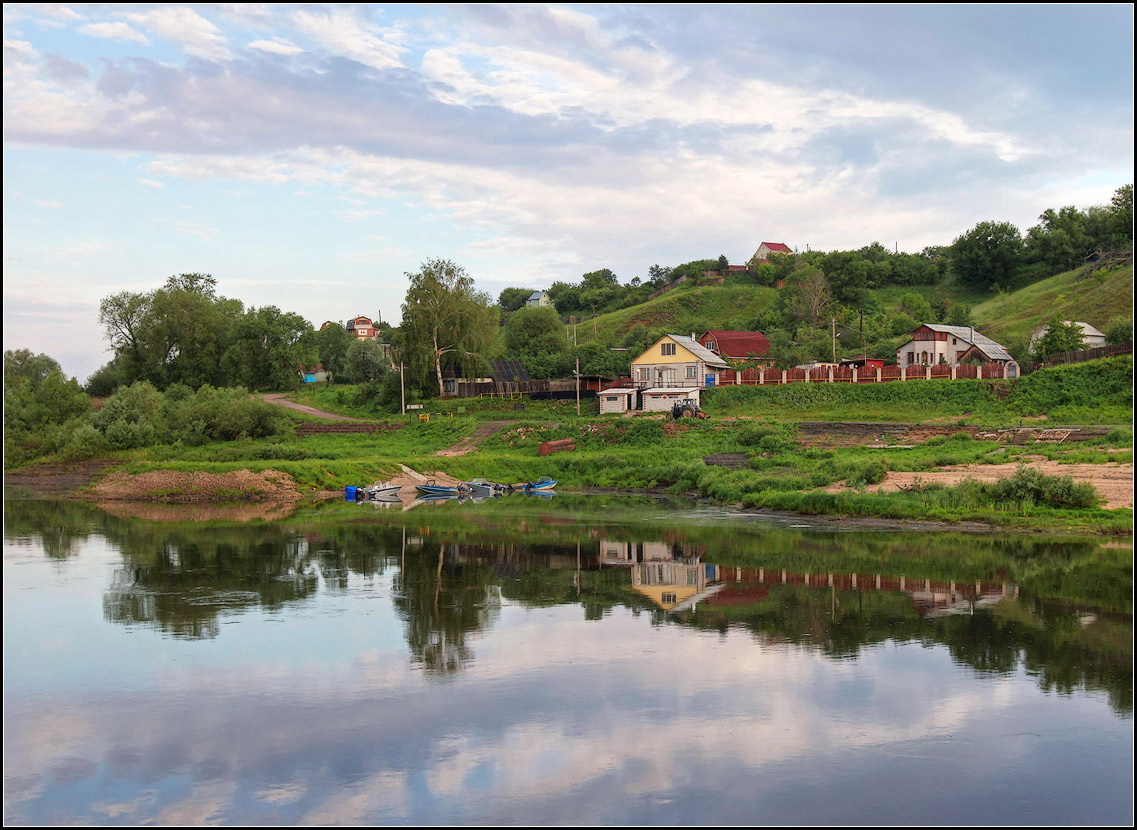 photo "small village" tags: landscape, summer, water