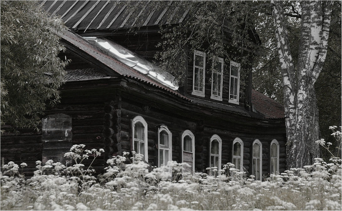 фото "Старый дом ..." метки: архитектура, пейзаж, лето