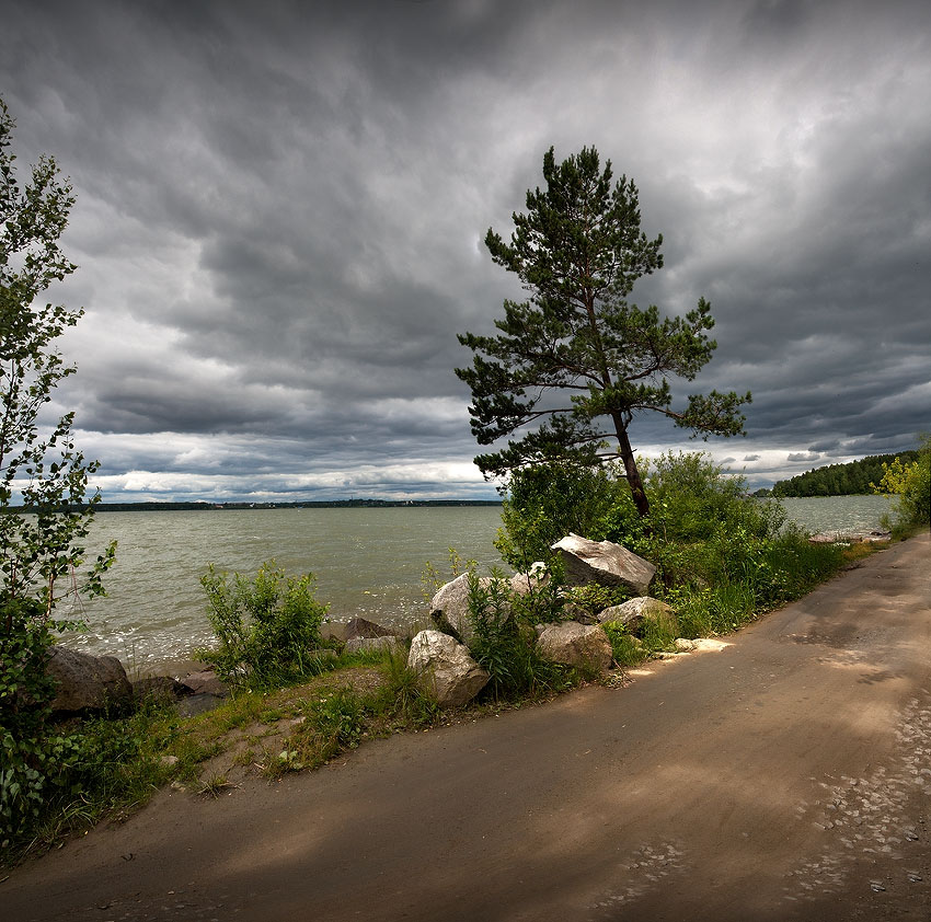 фото "Суровый берег.." метки: пейзаж, лето