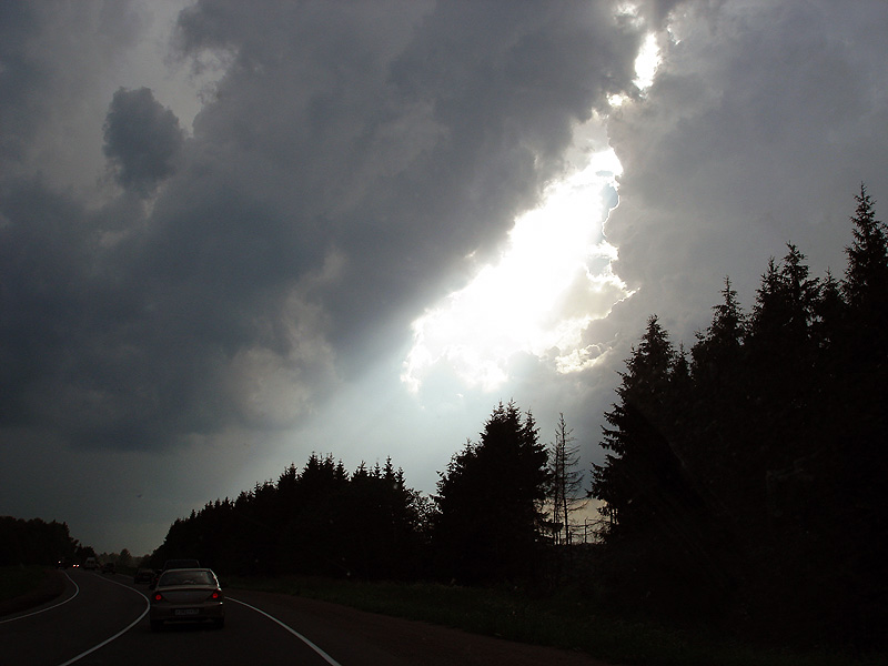 photo "projector" tags: landscape, clouds, sunset