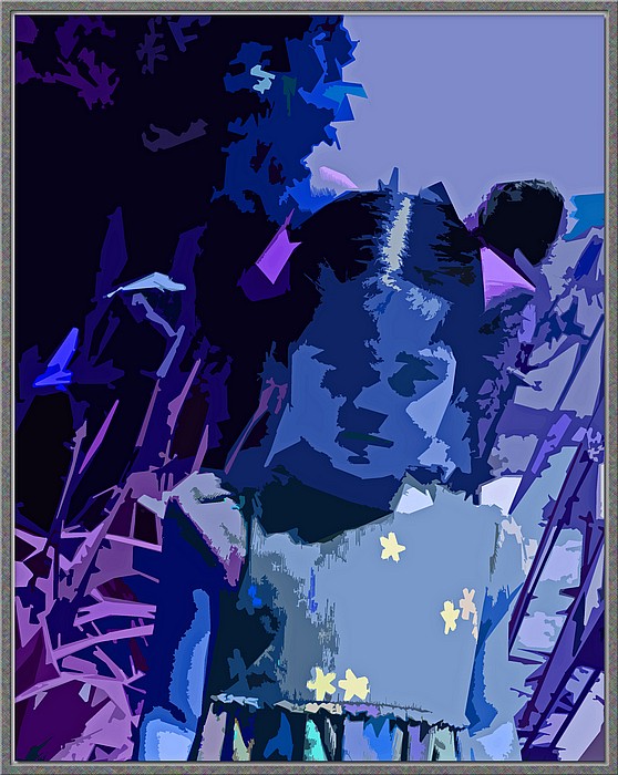 photo "Blue Jade" tags: portrait, abstract, children