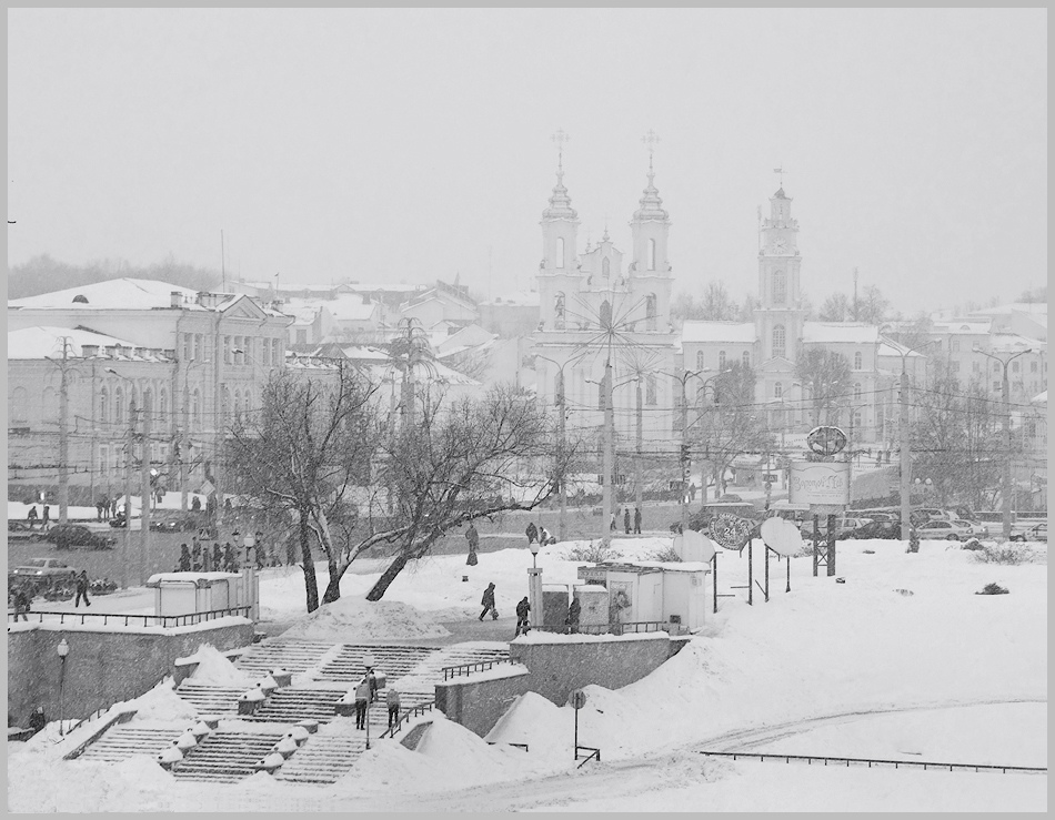 фото "Город в снегу" метки: пейзаж, зима