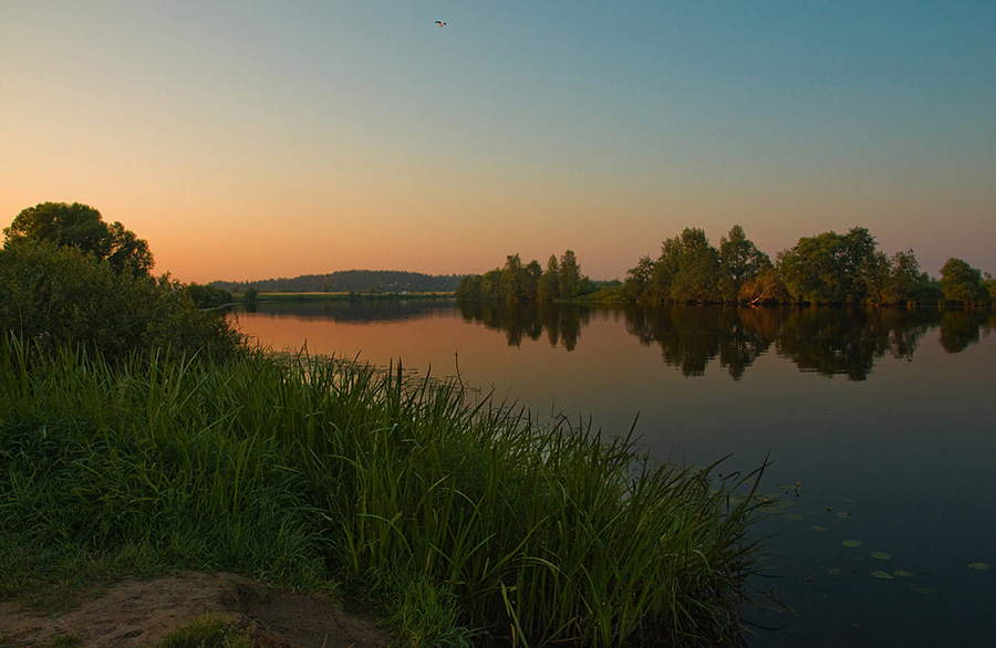 photo "Тишина" tags: landscape, sunset