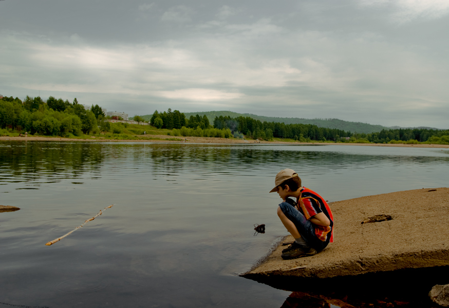 photo "***" tags: portrait, landscape, children, water