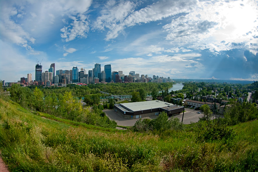 photo "CAlgary DT" tags: landscape, architecture, summer