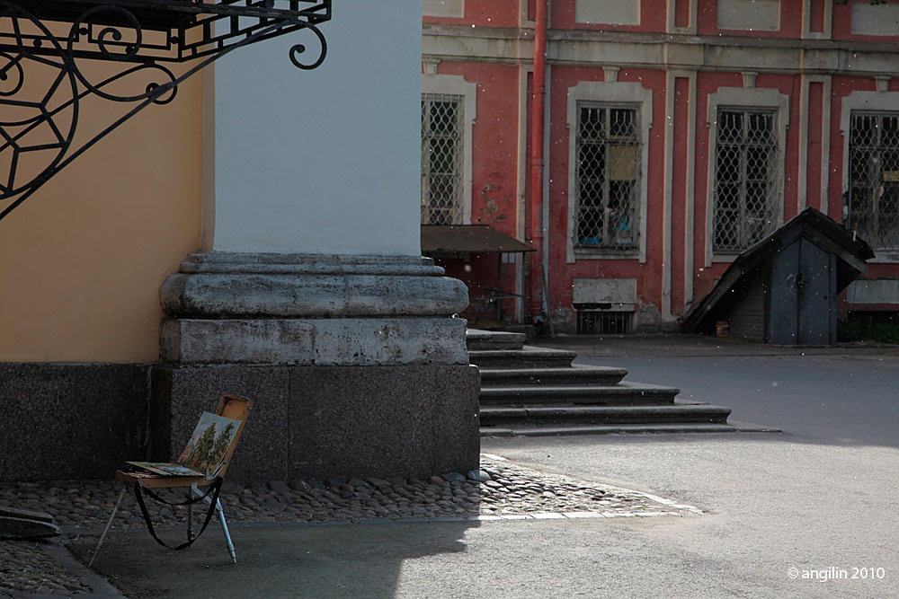 фото "тополиный пух" метки: архитектура, фрагмент, пейзаж, 