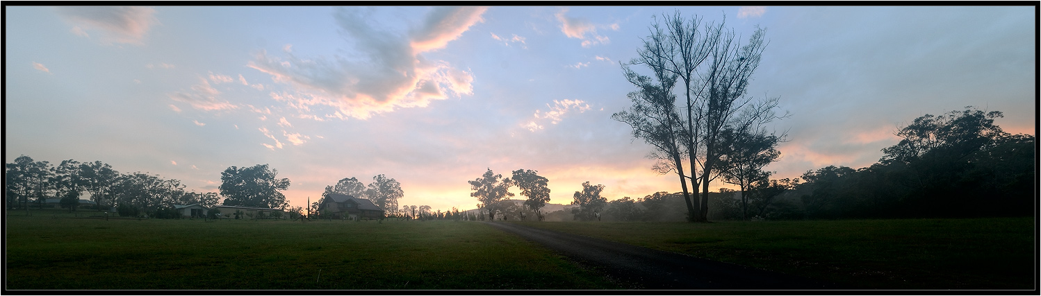 photo "Fazenda" tags: landscape, panoramic, sunset