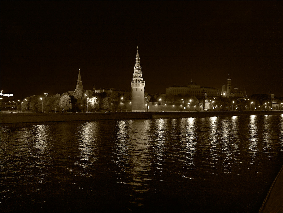 photo "Night Kremlin" tags: , 