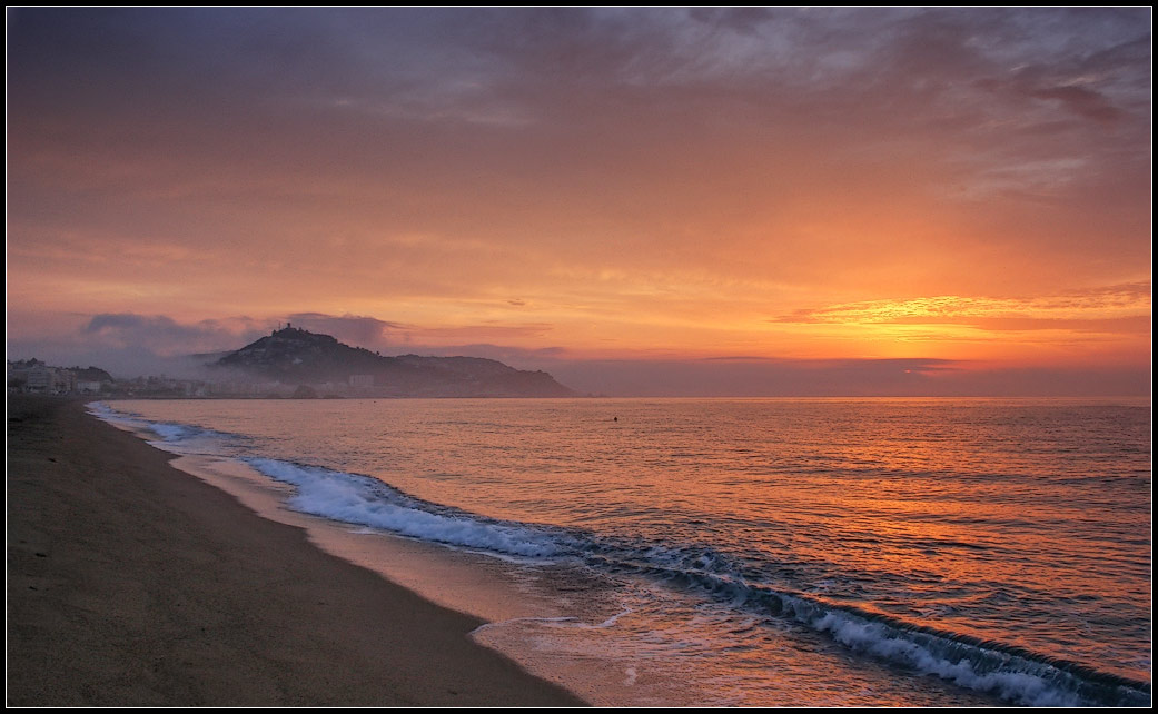 photo "pink dawn" tags: landscape, sunset, water