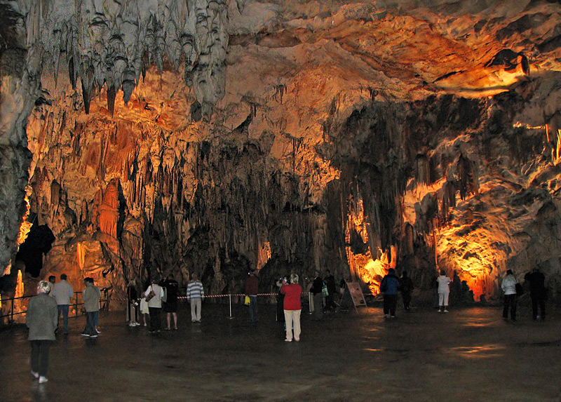 фото "Постойнская пещера "Концертный зал"" метки: путешествия, Европа