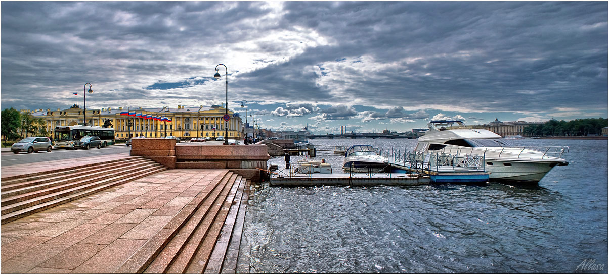 фото "Тихо плещется Нева" метки: город, панорама, 