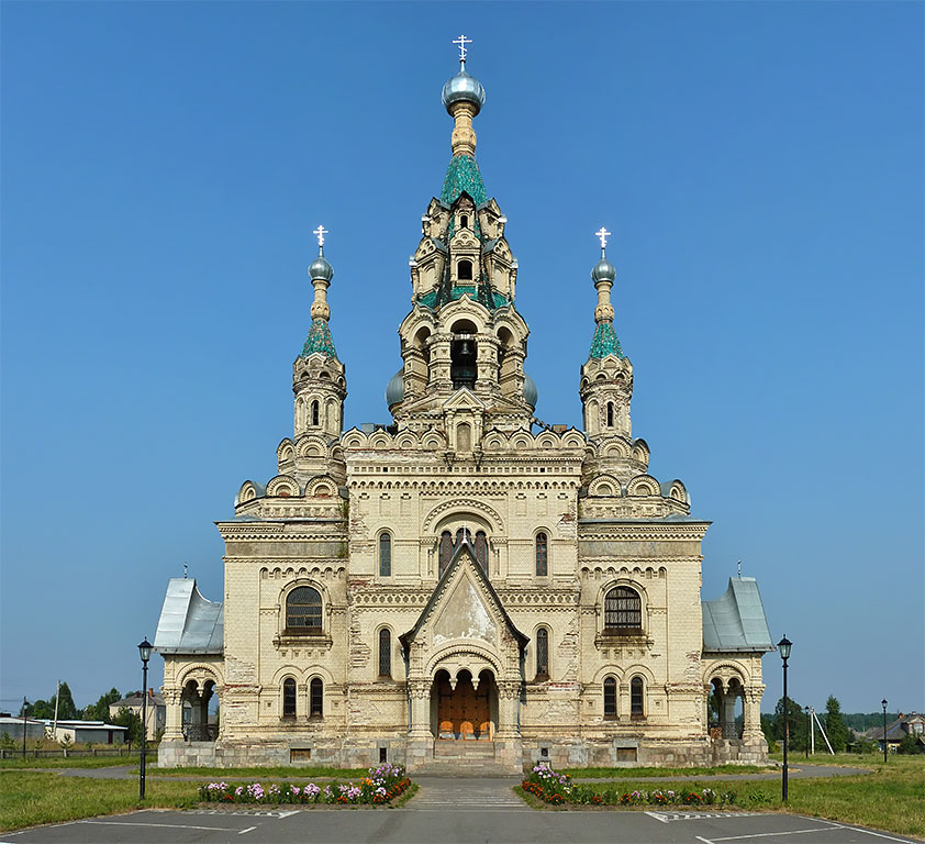 фото "Собор Спаса Нерукотворного Образа (Кукобой)" метки: архитектура, пейзаж, 