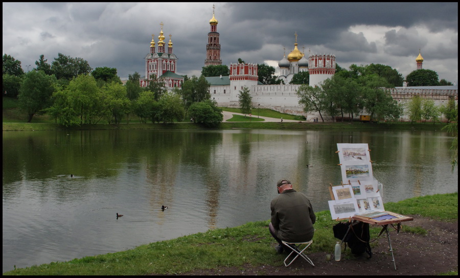 фото "Новодевичий монастырь" метки: архитектура, пейзаж, 