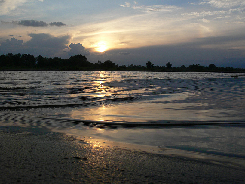фото "Alazani River Georgia" метки: пейзаж, закат