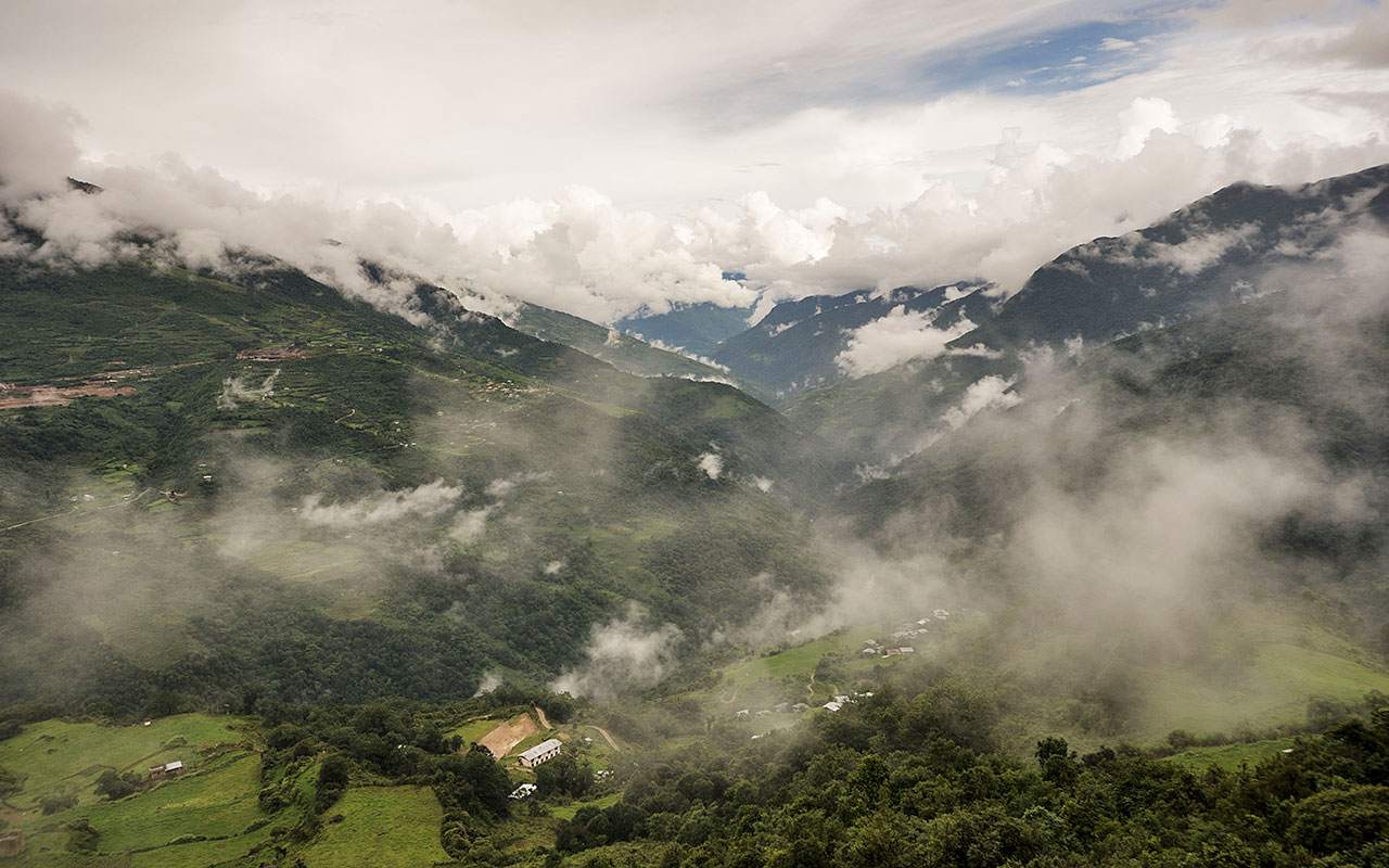 photo "Sky and earth" tags: landscape, travel, Asia, mountains