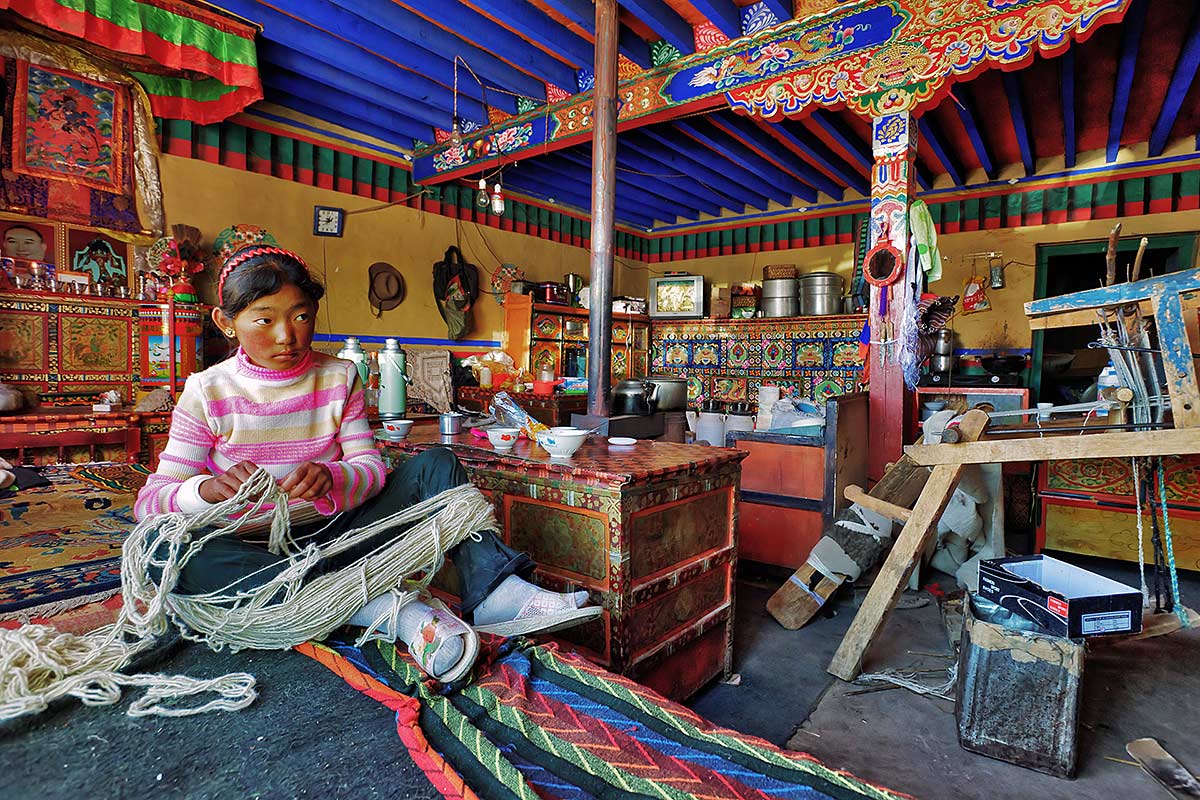 photo "In tibetian house" tags: genre, travel, Asia