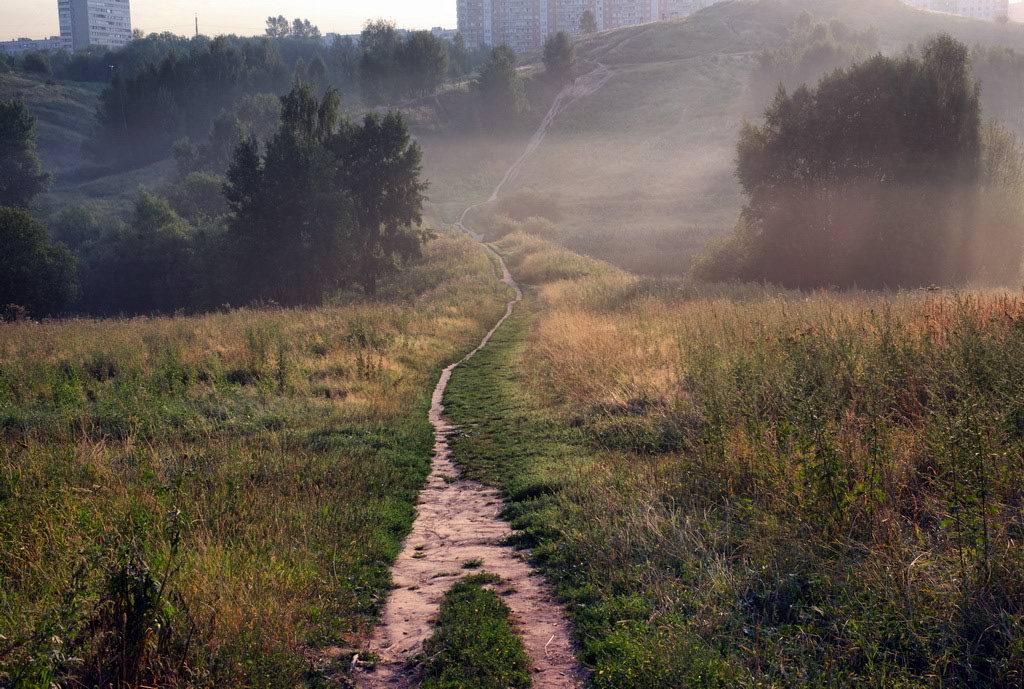 фото "Окраина. Раннее утро-2" метки: архитектура, пейзаж, 