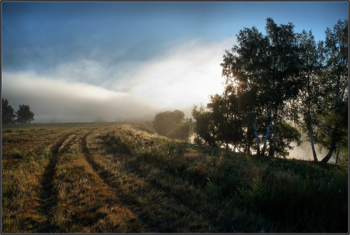 фото "Рождение облака" метки: пейзаж, закат, лето