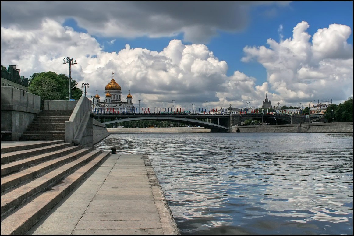 photo "Moscow. Summer." tags: architecture, landscape, water