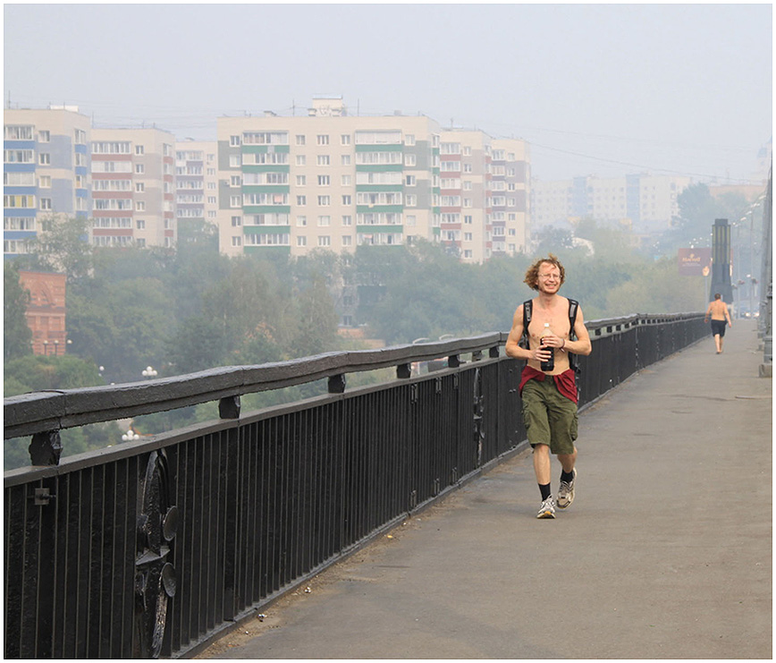 photo "The smog in the Moscow heat" tags: reporting, 