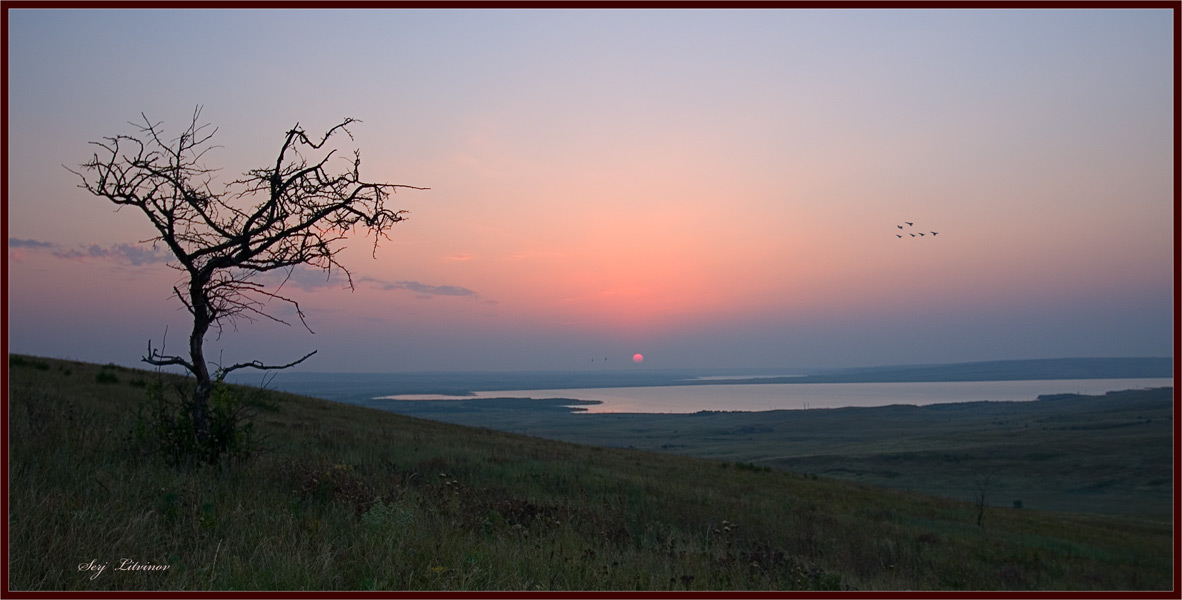 photo "***" tags: landscape, sunset