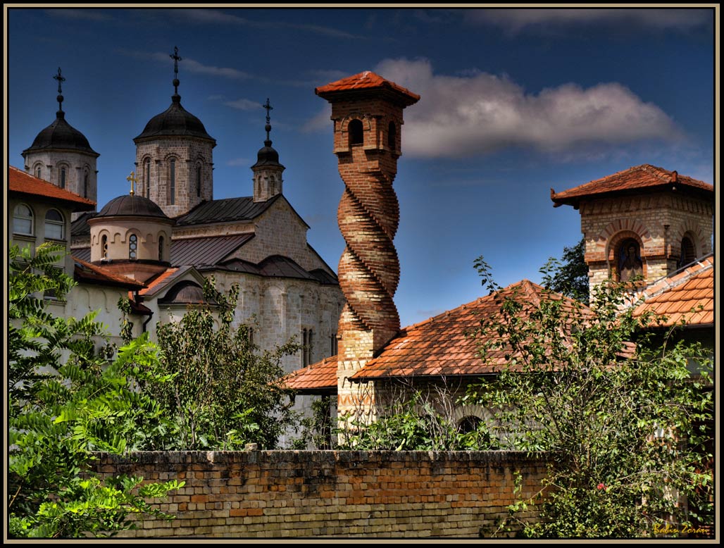 photo "Monastery-Kovilj-Serbia" tags: architecture, landscape, 