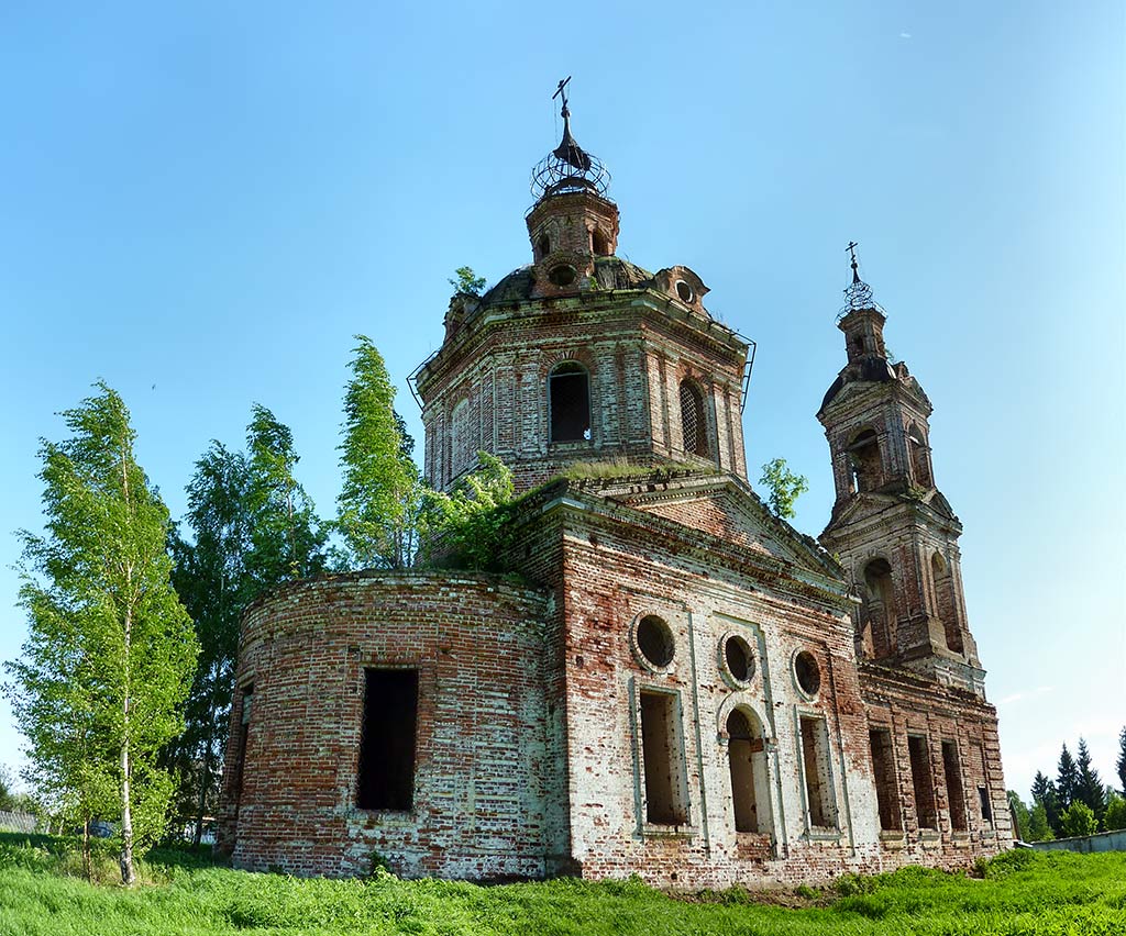 фото "Церковь в Андреевском 2" метки: архитектура, пейзаж, 