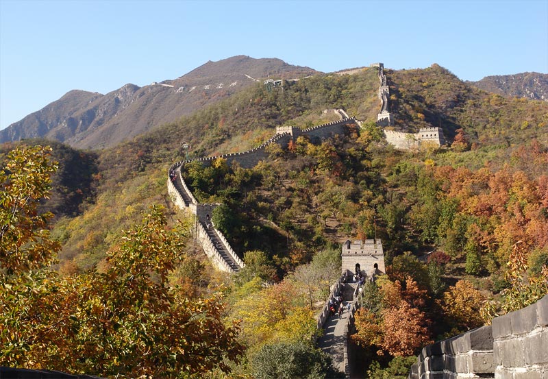 photo "Great Wall Mutaniu" tags: architecture, landscape, mountains