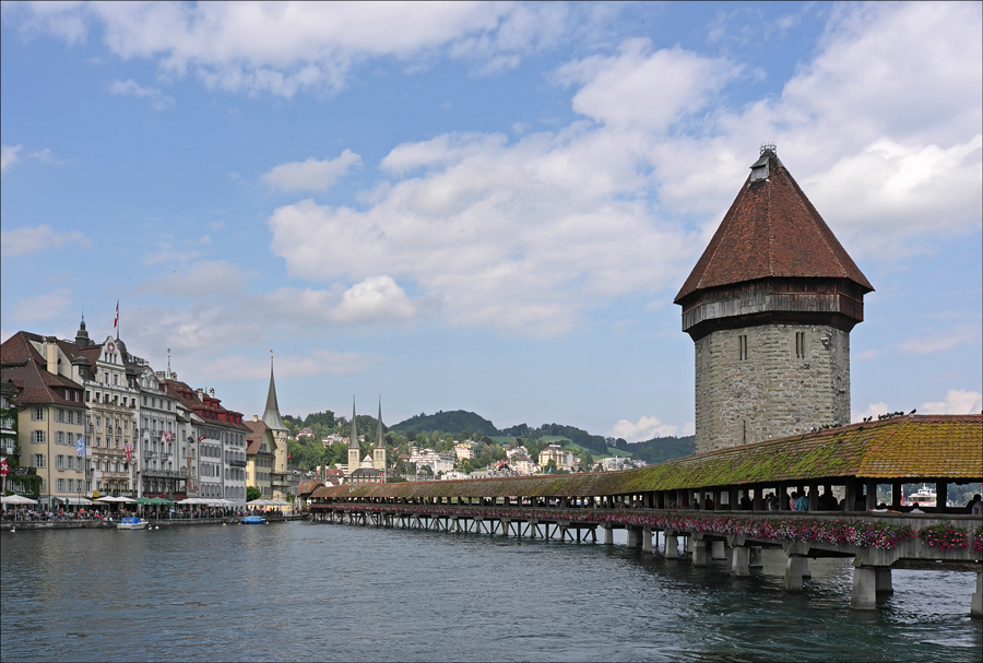 photo "The old bridge" tags: architecture, landscape, 