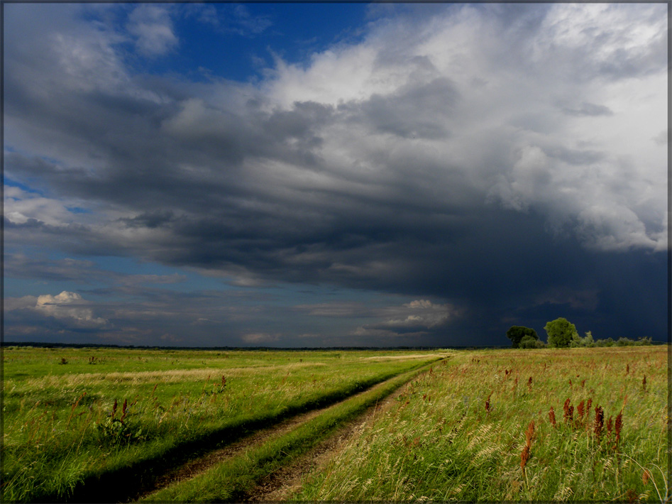 photo "Evening rains" tags: landscape, clouds, summer