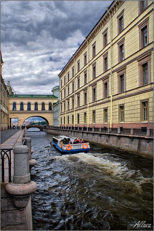 фото "Зимняя канавка" метки: архитектура, пейзаж, вода