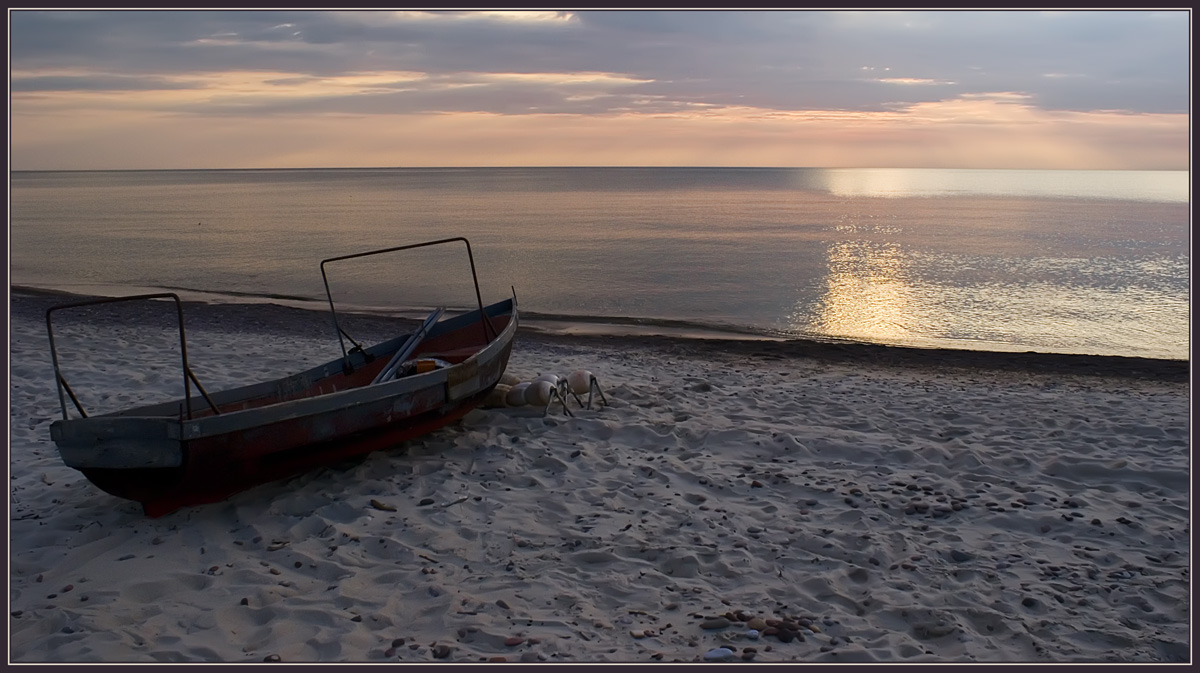 photo "The rest" tags: landscape, sunset, water