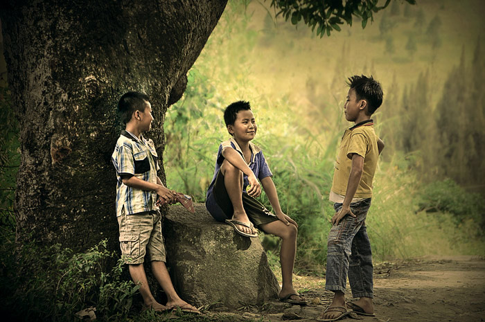 photo "friendship" tags: portrait, children