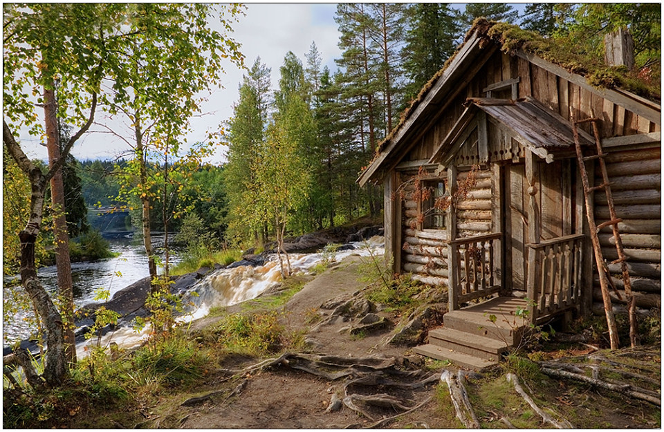 фото "Сторожка" метки: пейзаж, архитектура, вода