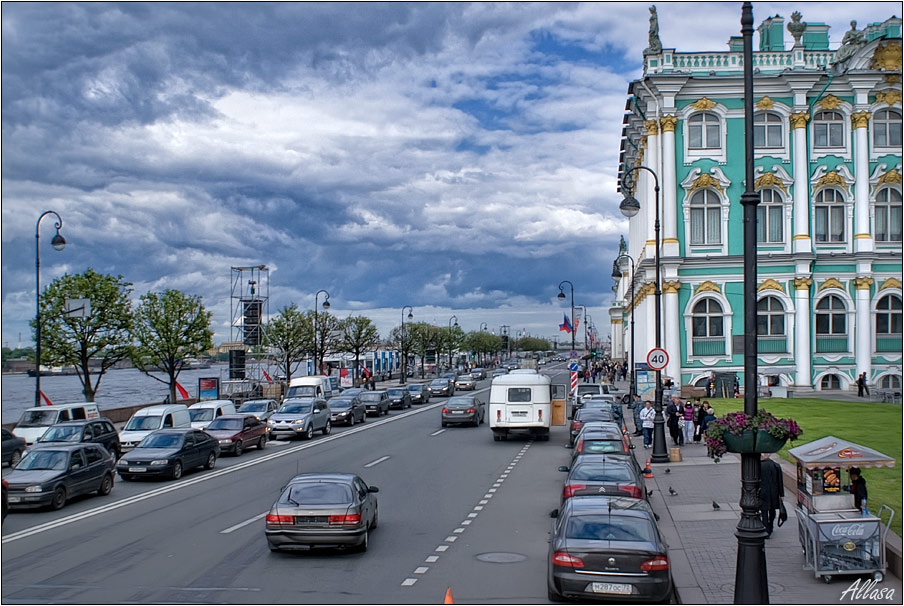 фото "Дворцовая набережная" метки: архитектура, город, пейзаж, 