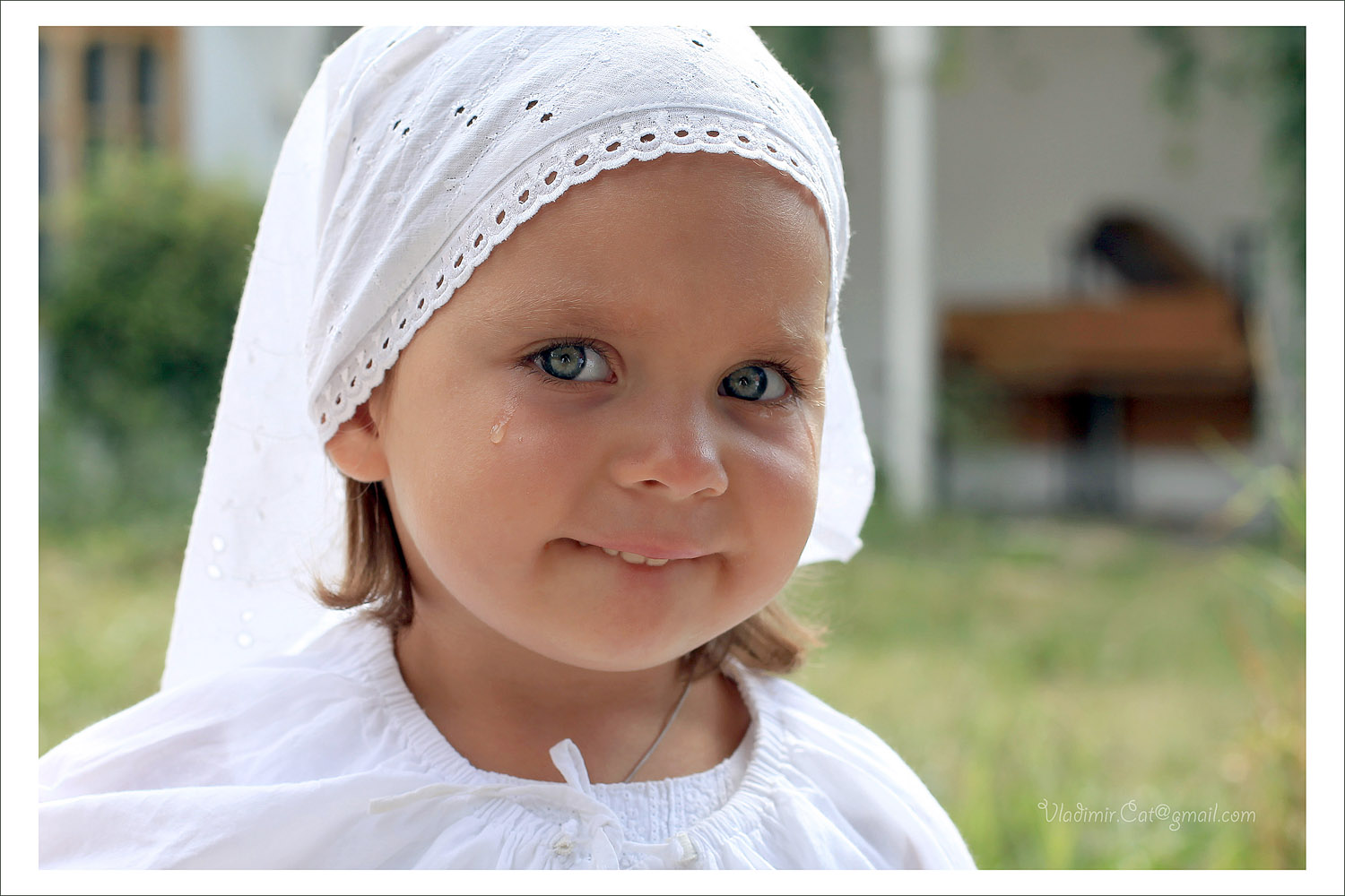 photo "Wet smile" tags: portrait, children, woman