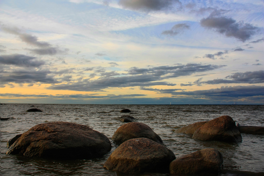 photo "***" tags: landscape, clouds, water