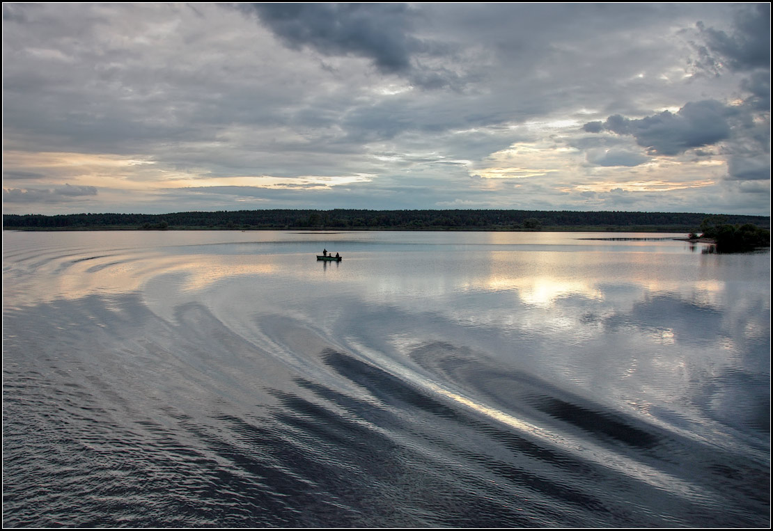 photo "Evening on the Volga River" tags: landscape, summer, water