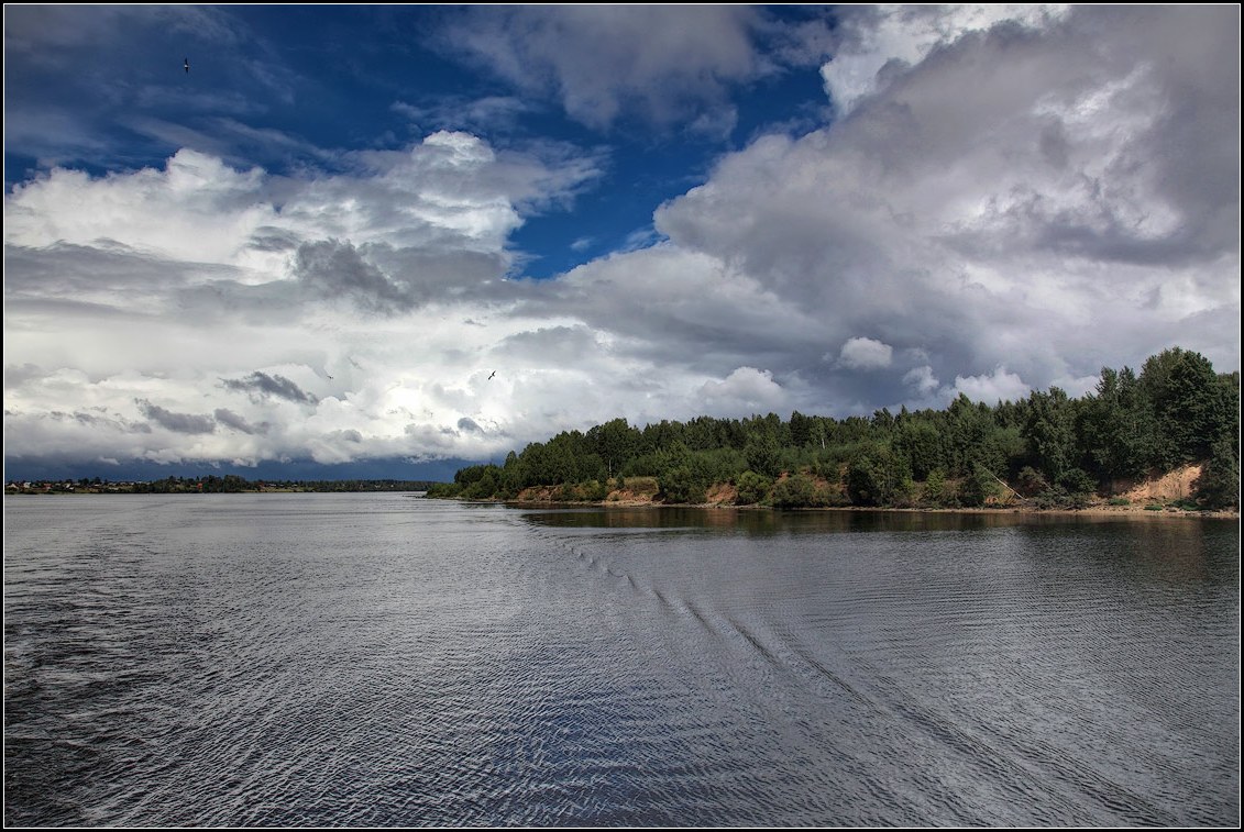 photo "clouds" tags: landscape, summer, water