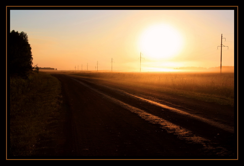 photo "***" tags: landscape, sunset