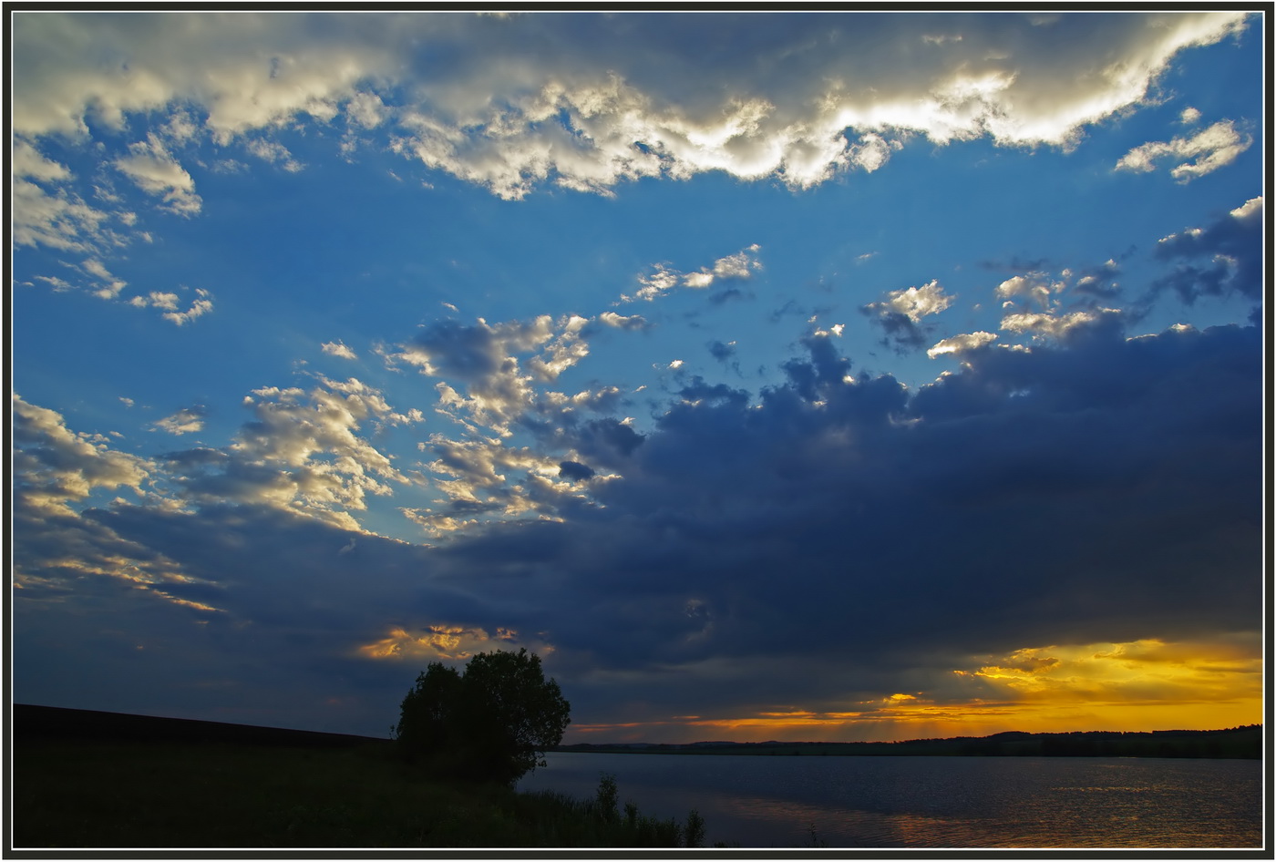 photo "***" tags: landscape, summer, sunset