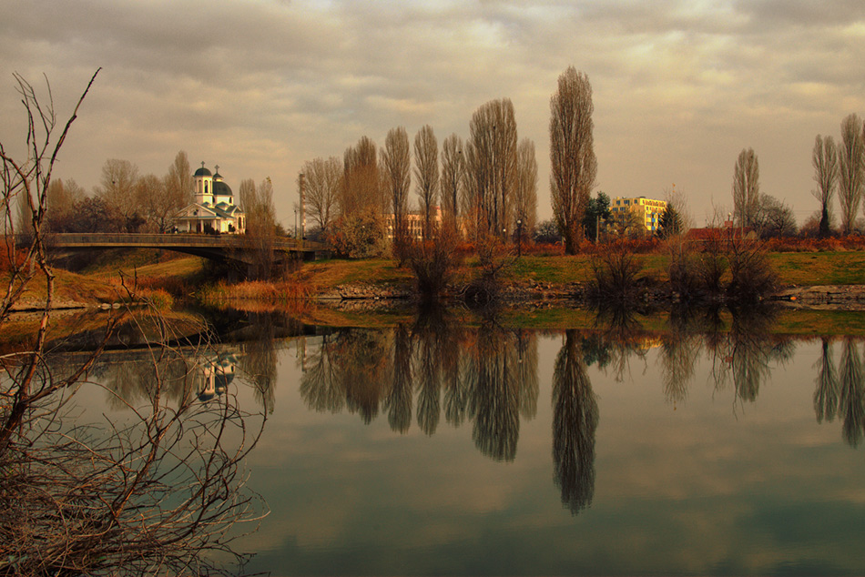 фото "Ранним воскресным утром" метки: пейзаж, архитектура, вода