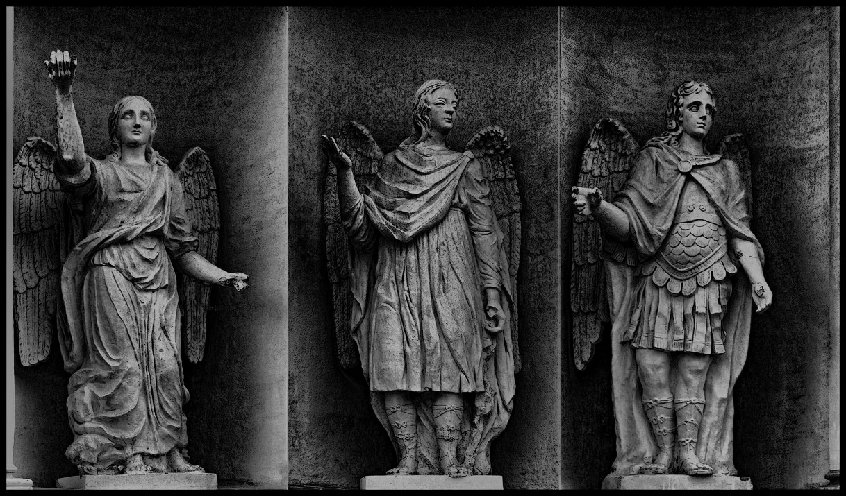 photo "naive angels" tags: architecture, black&white, landscape, 