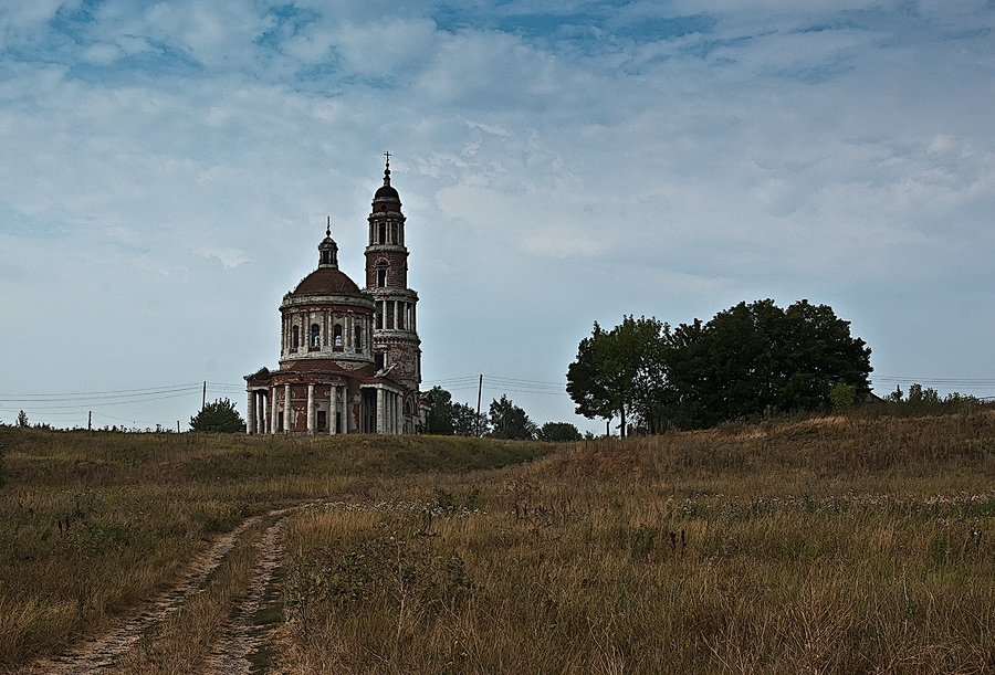 photo "Christmas church in village Perevles" tags: architecture, landscape, summer