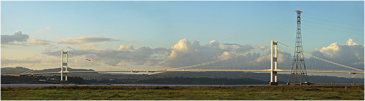 photo "From England to the Wales." tags: architecture, panoramic, landscape, 