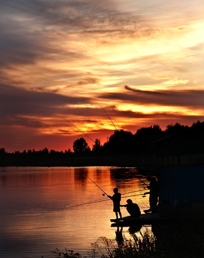 photo "***" tags: landscape, sunset