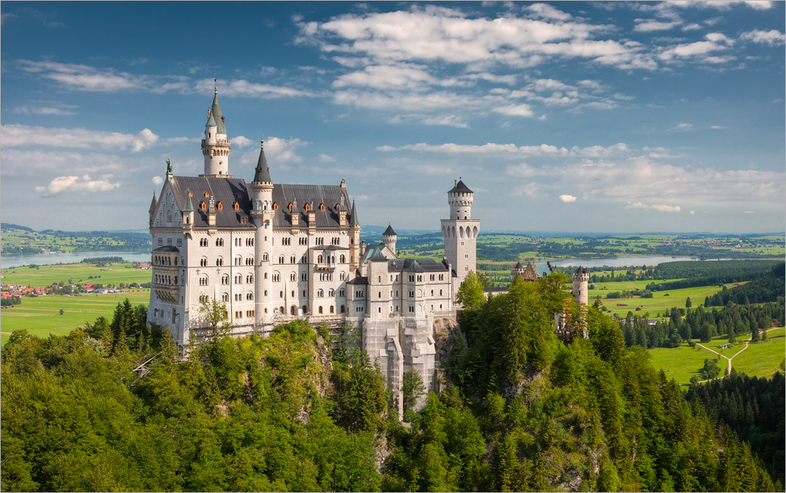 фото "Neuschwanstein" метки: пейзаж, архитектура, 