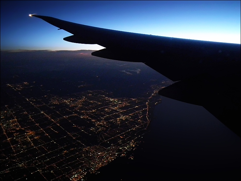 photo "Chicago" tags: landscape, travel, North America, night