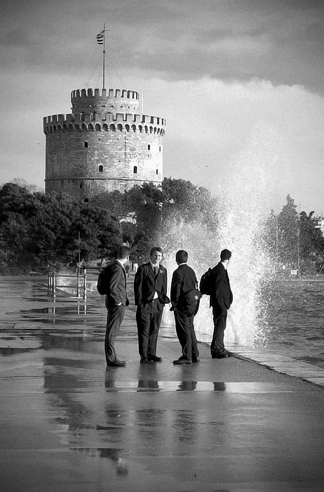 фото "SYMBOLS - The White Tower" метки: архитектура, путешествия, пейзаж, Европа