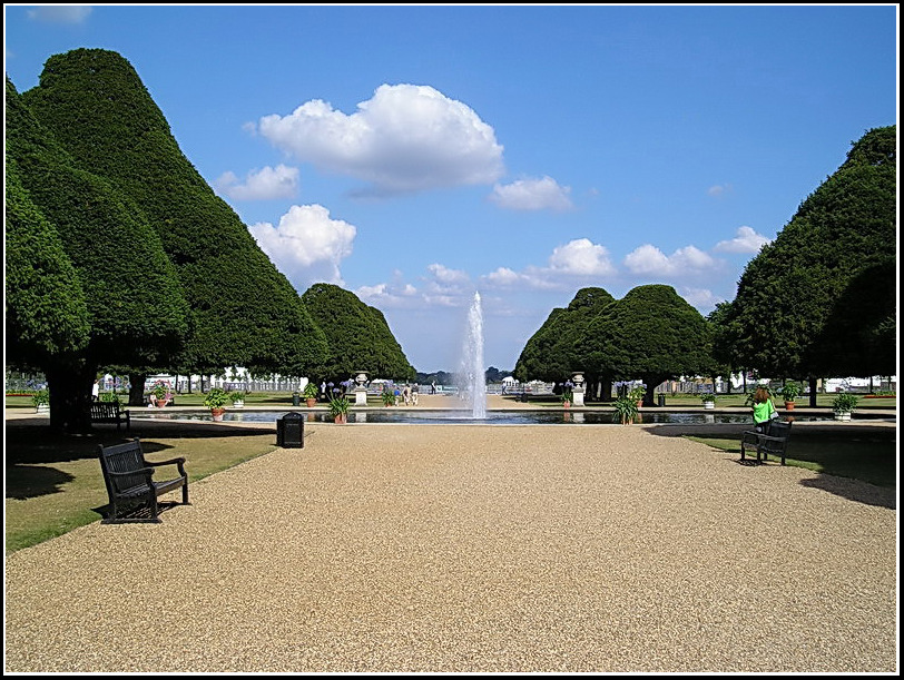 фото "Hampton Court park" метки: путешествия, пейзаж, Европа, облака